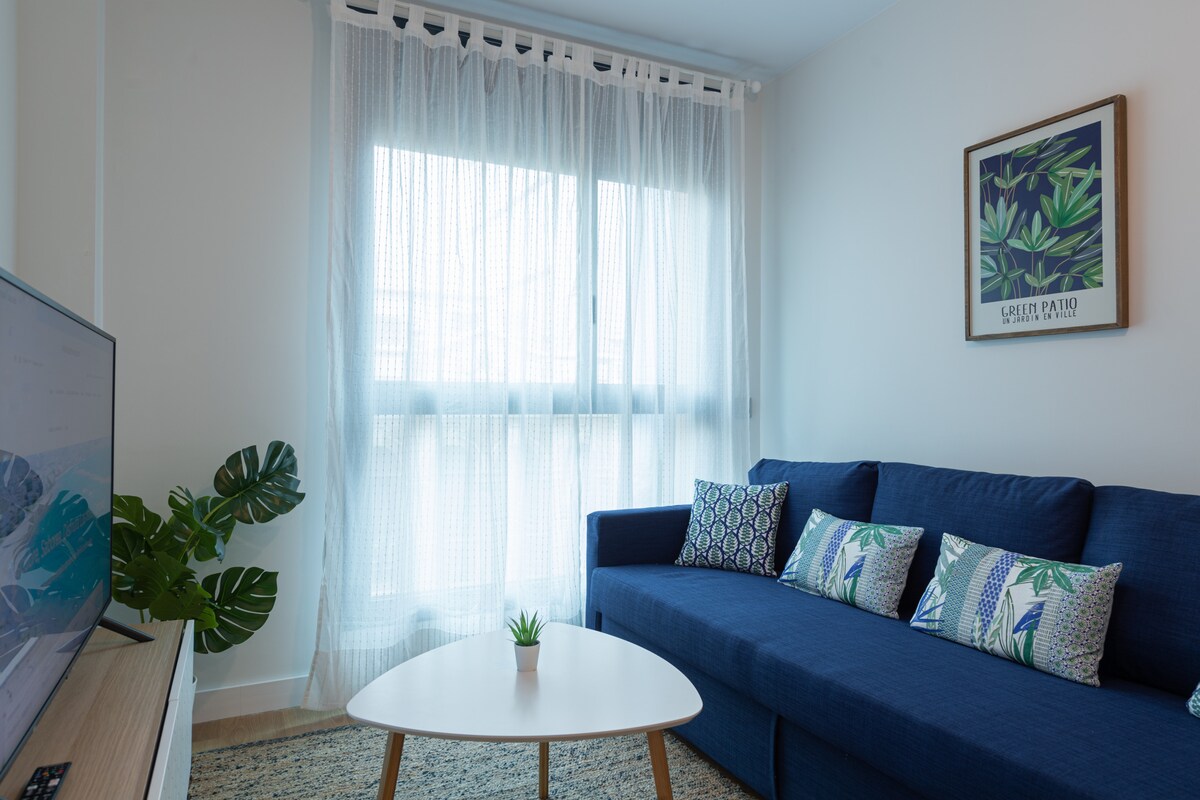 Holiday apartment interior with modern decor, Las Palmas Gran Canaria